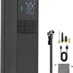 Gonfleur de Pneus Électrique Portable 8000mAh – Compresseur d’Air Sans Fil 150 PSI avec Écran LCD