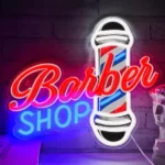Enseigne Néon LED Barber Shop Pour Décoration De Salon De Coiffure – Image 10