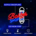 Enseigne Néon LED Barber Shop Pour Décoration De Salon De Coiffure – Image 7