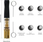 Lot De 10 Filtres à Cigarettes Portables Pour Hommes Et Femmes – Conçus Pour Cigarettes Régulières – Image 8