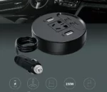 Convertisseur De Puissance Pour Voiture 150 W – Prise Universelle et Ports USB Avec Protections Multiples – Image 4