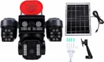 Caméra De Surveillance Bewinner à Trois Objectifs – WiFi – Angle De Vue à 360° et Résolution HD 1080p – Technologie De Détection De Mouvement (PIR) – Image 7