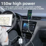 Convertisseur De Puissance Pour Voiture 150 W – Prise Universelle et Ports USB Avec Protections Multiples – Image 7