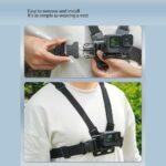 Wangcmcol Harnais De Poitrine Pour Caméra D’action – Réglable – Attache Rapide – Compatible avec Action 4 et Ace Pro – Image 8