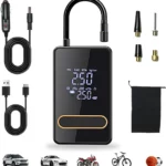 Gonfleur Numérique Portable 4-en-1 Pour Voiture vélo et Ballons – Écran De Mesure De Pression