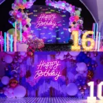 Enseigne Néon LED Deco (56 x 40 cm) – Inscription « Happy Birthday » – Image 4