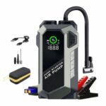 Booster De Démarrage Voiture 4 en 1 – Compresseur D’air – Batterie Externe – Lampe LED – 12 V – Image 8
