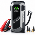 Booster De Démarrage Voiture 4 en 1 – Compresseur D’air – Batterie Externe – Lampe LED – 12 V – Image 3