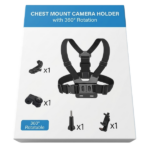 Wangcmcol Harnais De Poitrine Pour Caméra D’action – Réglable – Attache Rapide – Compatible avec Action 4 et Ace Pro – Image 12