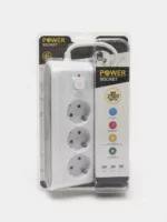 Multiprise Électrique POWER SOCKET à 3 Prises – Puissance Maximale De 2500 W – Image 7